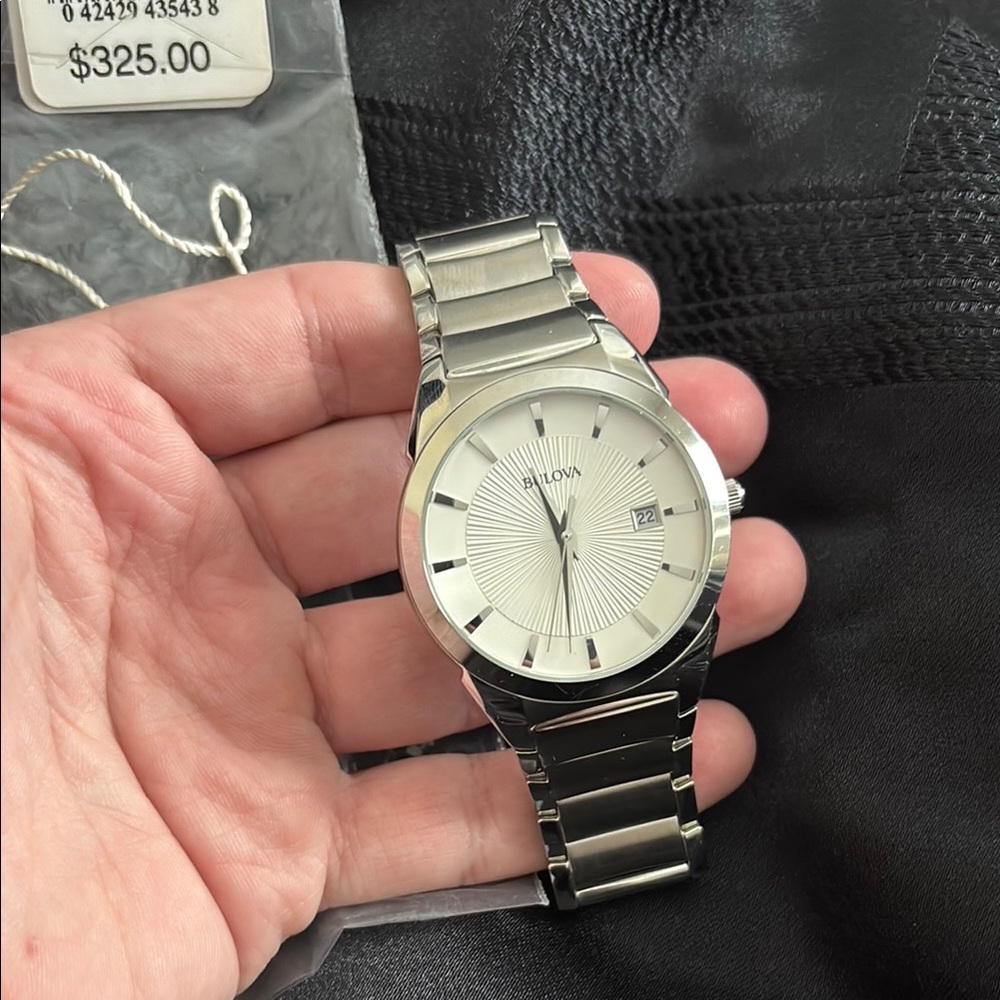 Bulova Silver Classic Watch